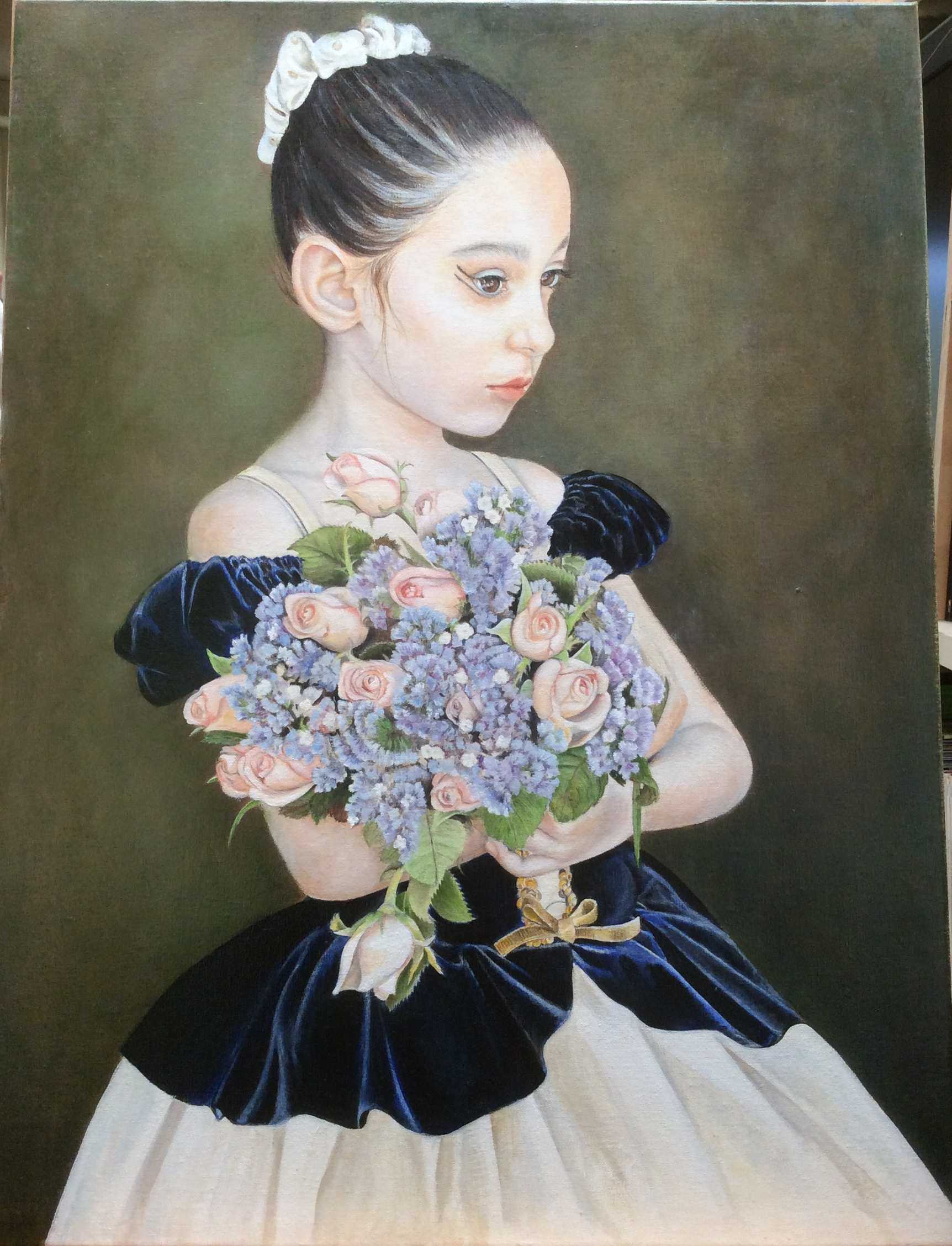 Tutu with Bouquet